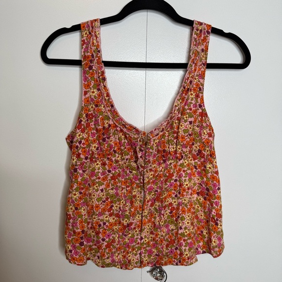 Free People Ellis Printed Set in Spring Blossom Combo Floral Two Piece Small NWT - Picture 3 of 13